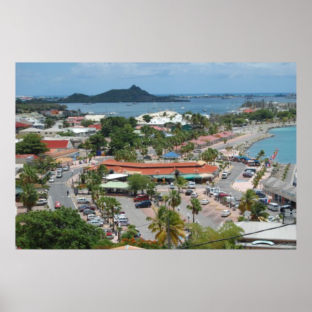 St. Maarten - Marigot Bay Poster Imprimer (Devant)