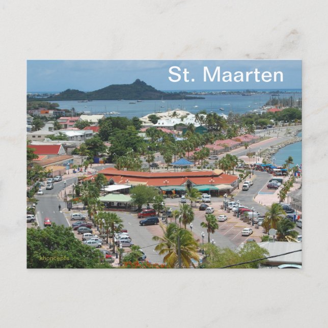 St. Maarten - Marigot Bay Postkarte (Vorderseite)