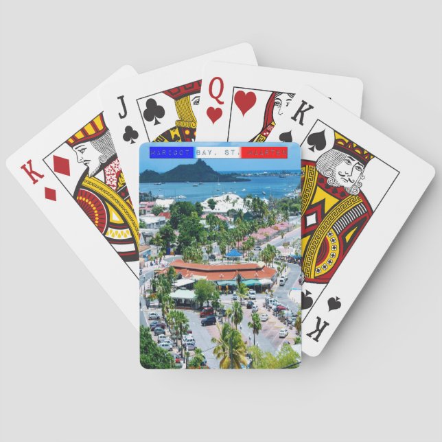 St. Maarten - Marigot Bay Spielkarten (Rückseite)