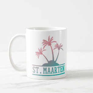 St. Maarten   Sint Martin Gradient Kaffeetasse