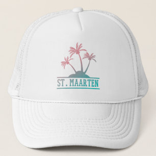 St. Maarten   Sint Martin Gradient Truckerkappe