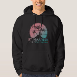 St. Maarten | Sint Martin Retro Gradient Hoodie