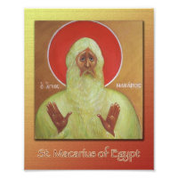 St. Macarius d'Egypte Photo élargissement