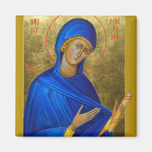 St. Macrina der jüngere orthodoxe Ikonen-Magnet Magnet