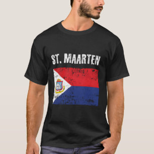 St. Maen National Pride Distress Grenada Flag T-Shirt