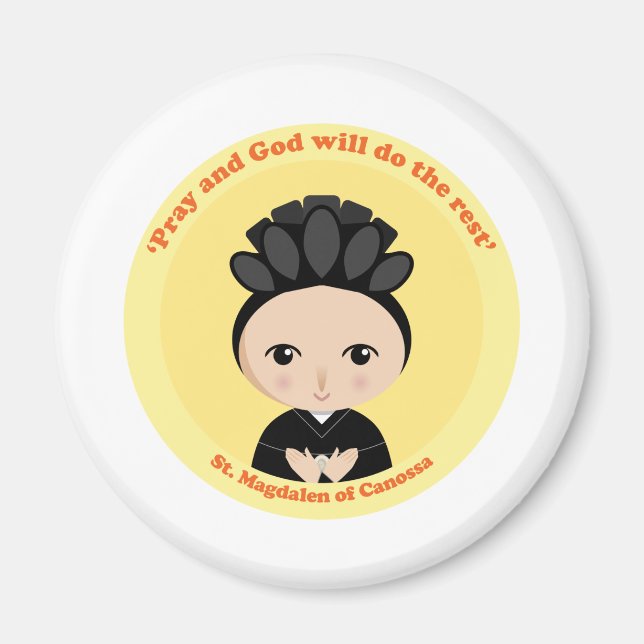St. Magdalen Canossa Magnet (Vorne)