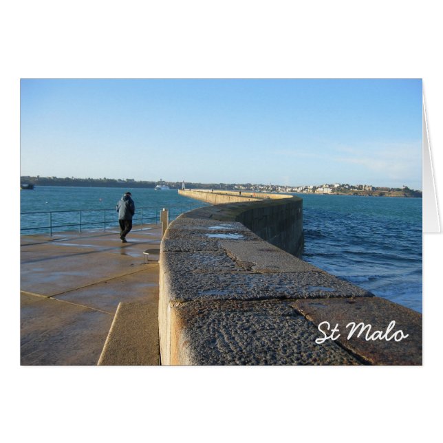 St Malo, Frankreich (Vorderseite (Horizontal))