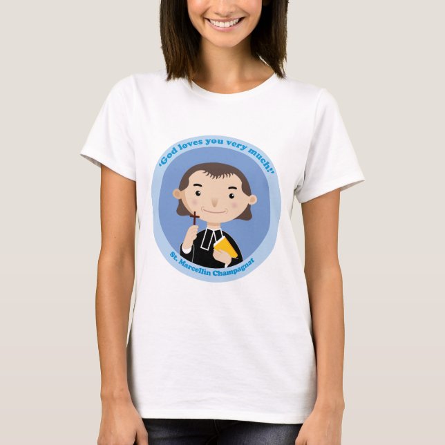 St. Marcellin Champagnat T-Shirt (Vorderseite)