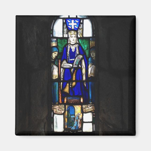 St Margaret von Schottland Magnet (Vorne)
