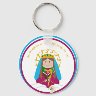 St. Margaret von Schottland Schlüsselanhänger