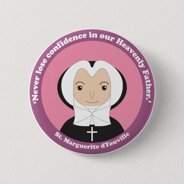 St. Marguerite d’Youville Button (Vorderseite)