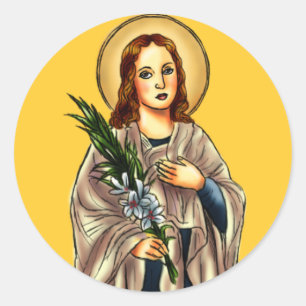 St. Maria Goretti Sticker