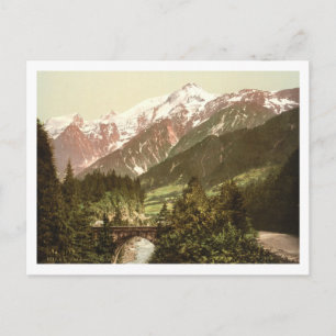 St Marie-Brücke, Chamonix-Tal, Frankreich Postkarte