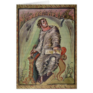 St Mark à son bureau