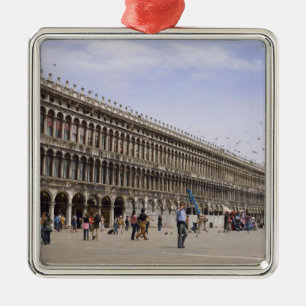 St Mark Quadrat, Venedig, Italien Ornament Aus Metall