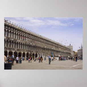 St Mark Quadrat, Venedig, Italien Poster