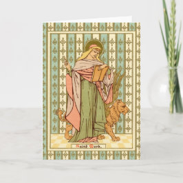 St. Mark the Evangelist (RLS 09) Blank Gruß Karte