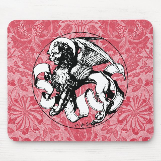 St. Mark's Emblem Winged Lion Mousepad (Vorne)