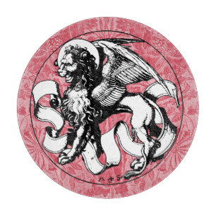 St. Mark's Emblem Winged Lion Schneidebrett