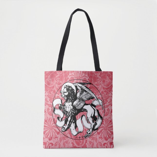 St. Mark's Emblem Winged Lion Tasche (Vorderseite)