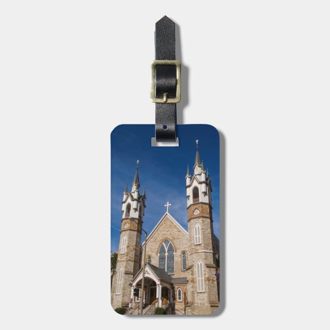 St. Mark's Episcopal Church Grand Rapids Gepäckanhänger (Vorderseite vertikal)