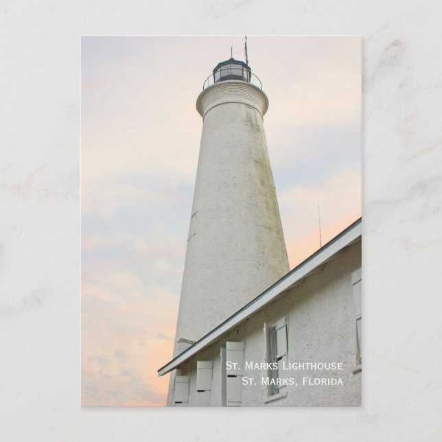 St. Marks Lighthouse Postkarte (Vorderseite)