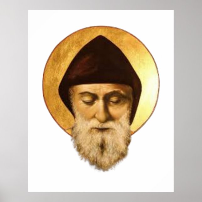 St. Maron (Maroun) 40" x 50" Kirche-Größe Poster (Vorne)