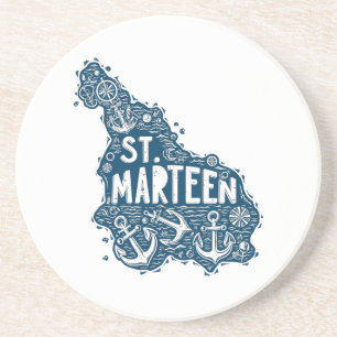 ST.MARTEEN GETRÄNKEUNTERSETZER