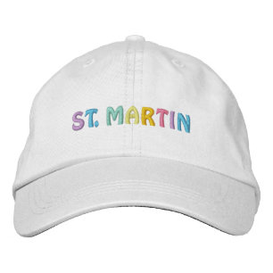 ST. MARTIN BESTICKTE KAPPE