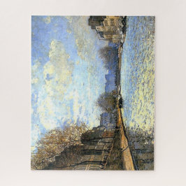 St Martin Canal Alfred Sisley Poster