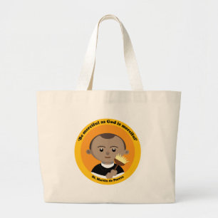 St Martin de Porres Jumbo Stoffbeutel