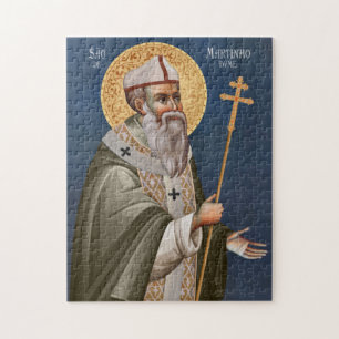 St. Martin von Braga Orthodox Christliches Symbol