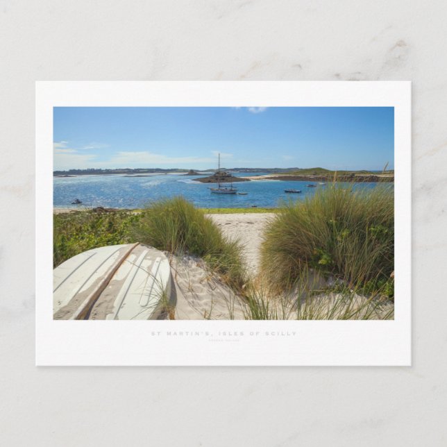 St Martin's, Isles of Scilly Postkarte (Vorderseite)