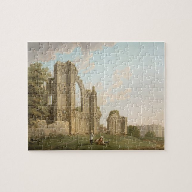 St Mary Abtei, York, c.1778 (Öl auf Leinwand) (Horizontal)
