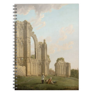 St Mary Abtei, York, c.1778 (Öl auf Leinwand) Notizblock