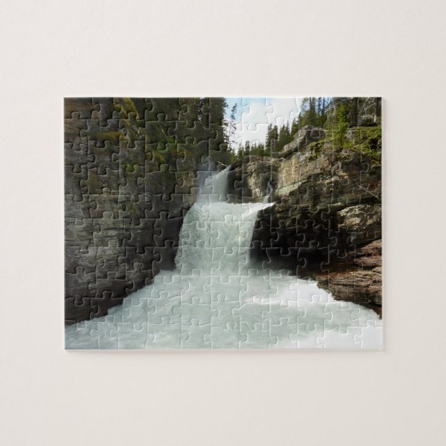 St. Mary Falls I im Glacier National Park (Horizontal)
