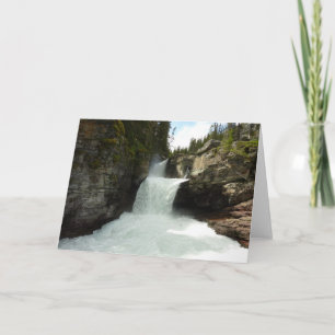 St. Mary Falls I im Glacier-Nationalpark Karte
