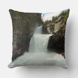 St. Mary Falls I im Glacier-Nationalpark Kissen
