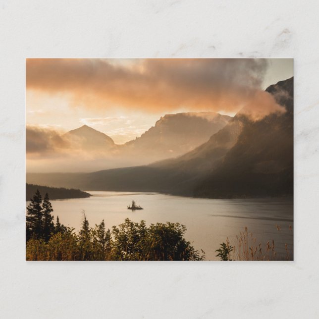 St. Mary Lake | Glacier National Park, Montana Postkarte (Vorderseite)