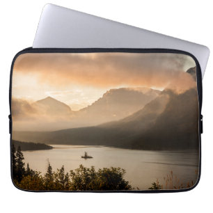 St. Mary Lake Glacier-Nationalpark, Montana Laptopschutzhülle
