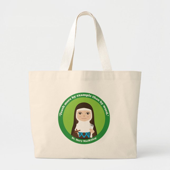 St. Mary MacKillop Jumbo Stoffbeutel (Vorne)