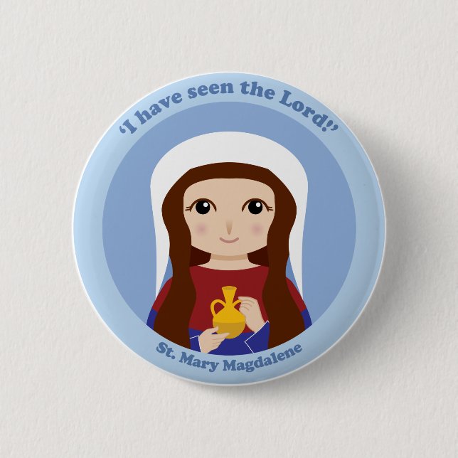 St. Mary Magdalene Button (Vorderseite)