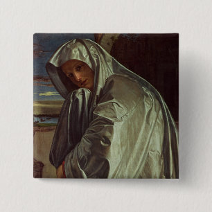 St Mary Magdalene, die dem Sepulchre sich nähert Button