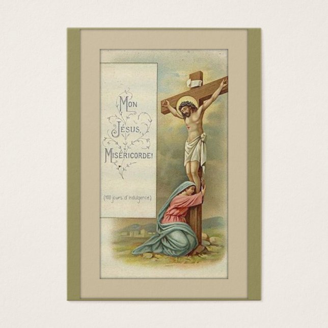 St Mary Magdalene HOLY CARD (Vorderseite)