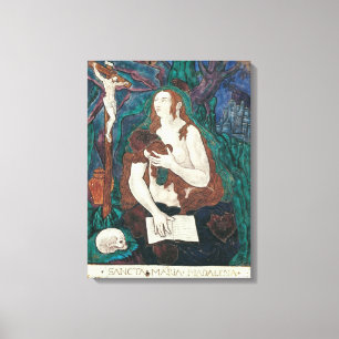 St Mary Magdalene, Limousin-Werkstatt Leinwanddruck