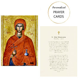 St. Mary Magdalene Orthodoxe Gebetskarte Platzkarte