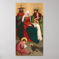 St Mary Salome - Bernhard Strigel Kunstgedicht