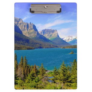 St. Mary See, Glacier Nationalpark, Montana Klemmbrett