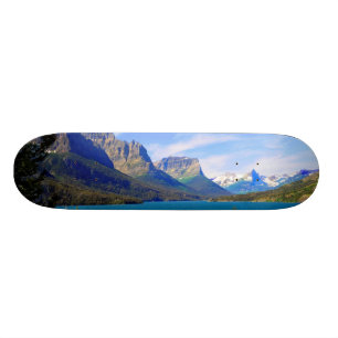 St. Mary See, Glacier Nationalpark, Montana Skateboard