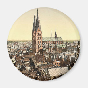 St Mary, St Peter vom Glockenturm, Lübeck, Magnet